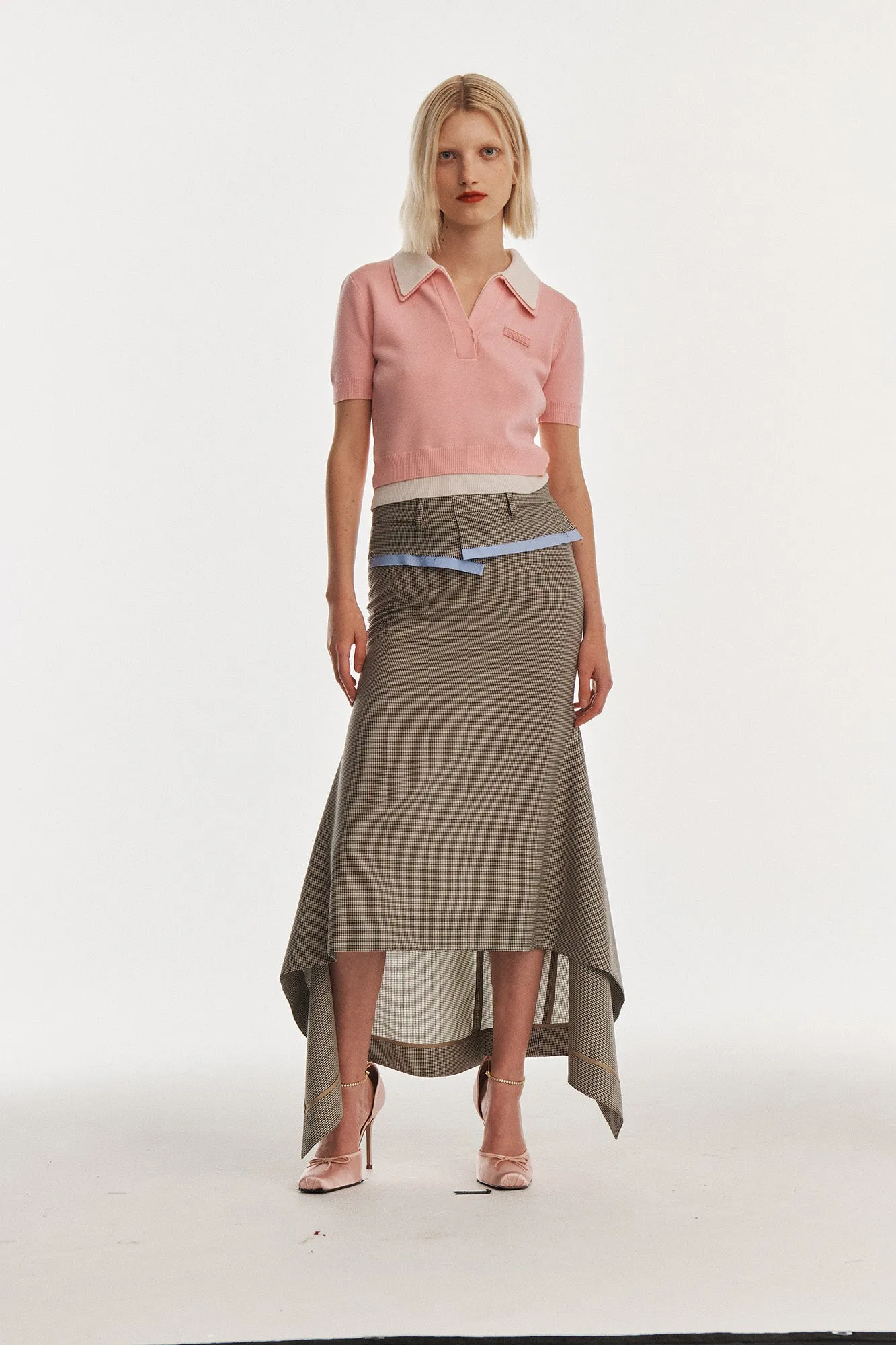 Doubled Front Collar Polo sold by Monse product image thumbnail 2