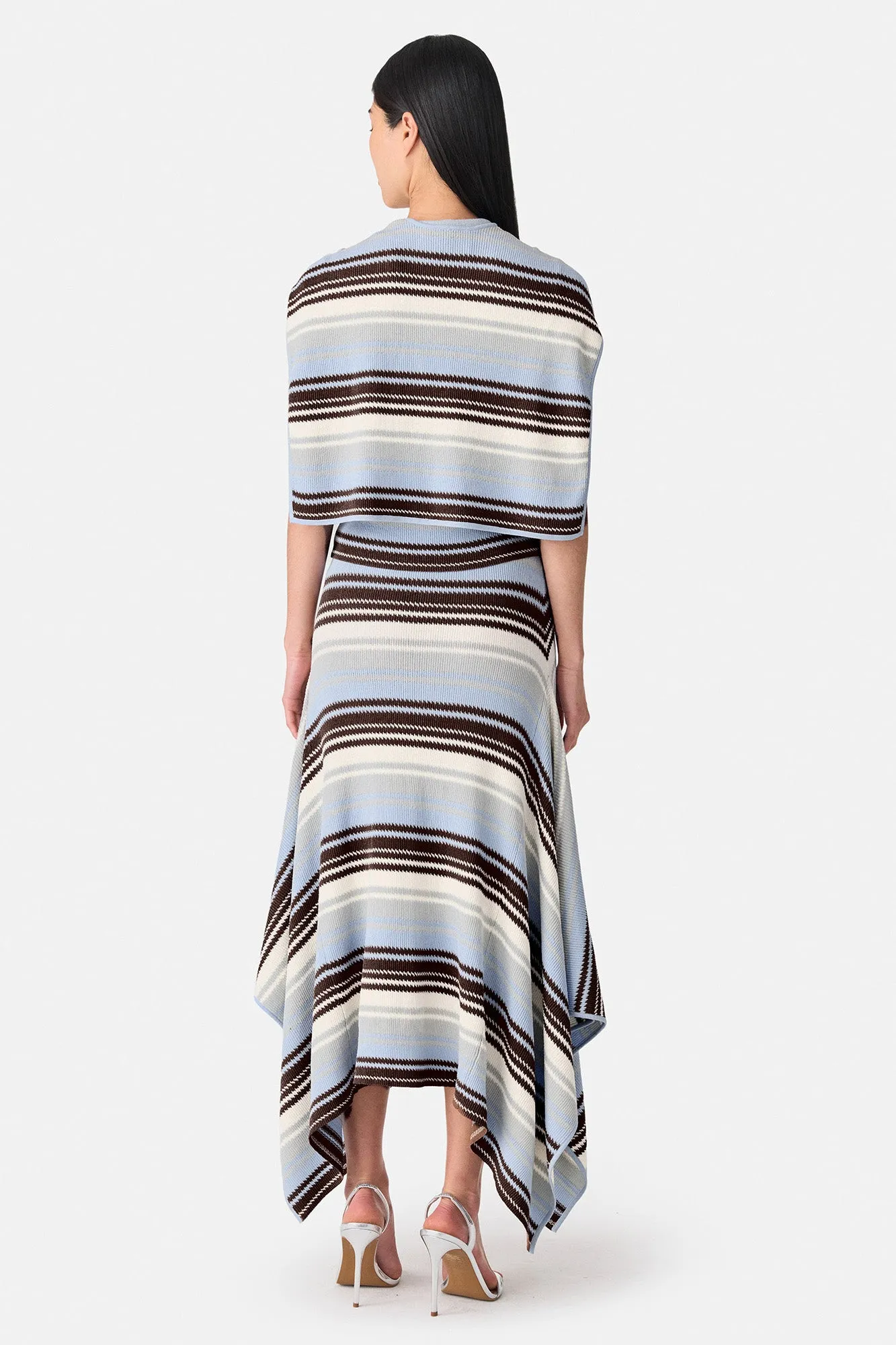 Striped Jacquard Scarf Top sold by Monse product image thumbnail 4