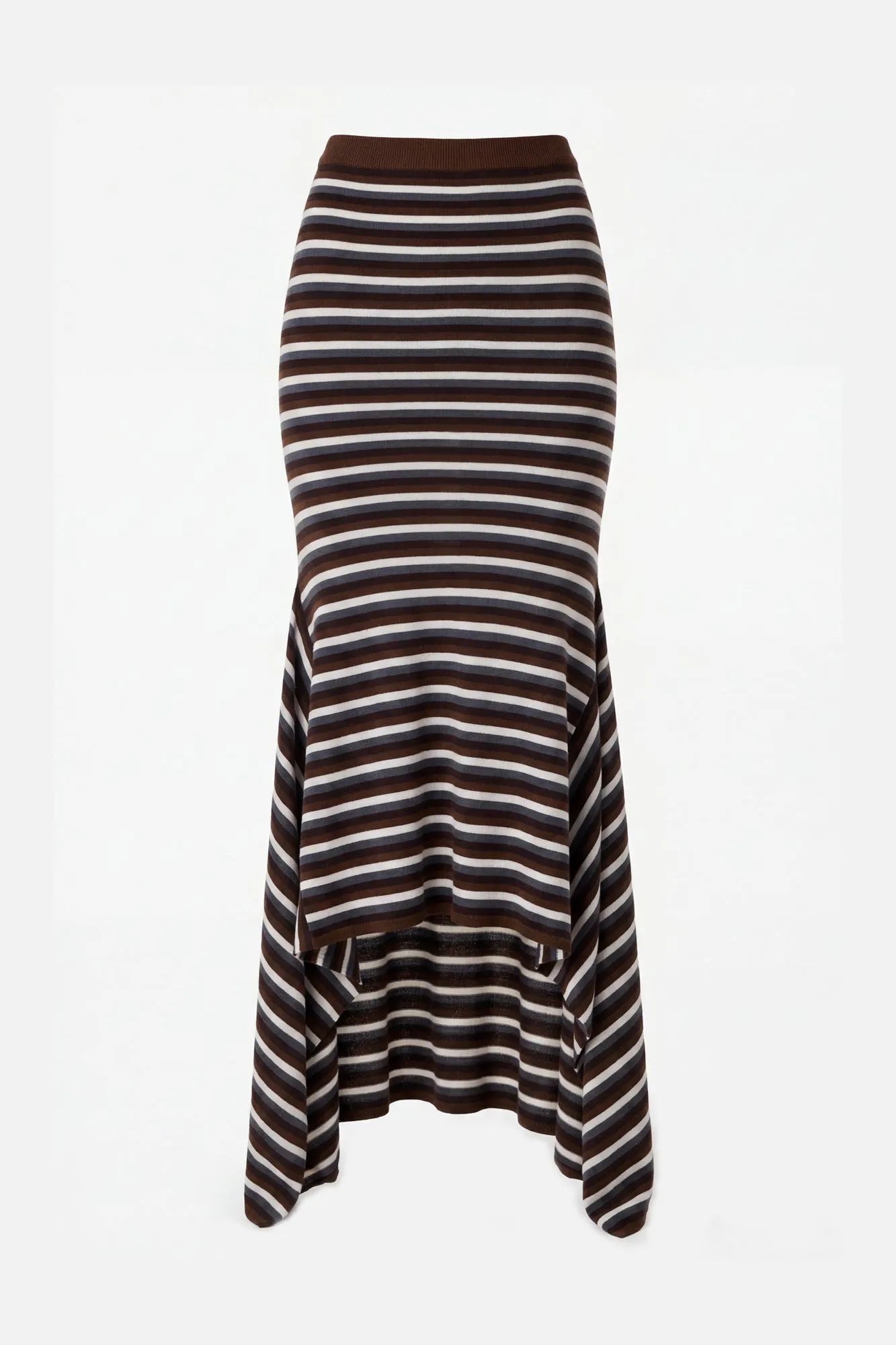 Stripe Cascade Skirt sold by Monse