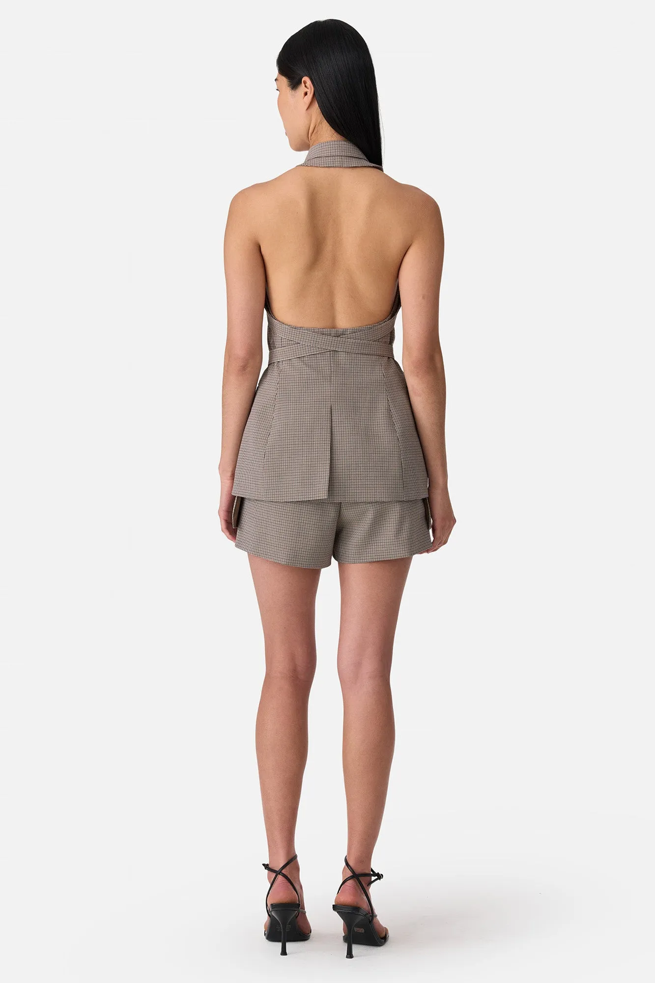 Cross Lapel Vest Jacket sold by Monse product image thumbnail 4