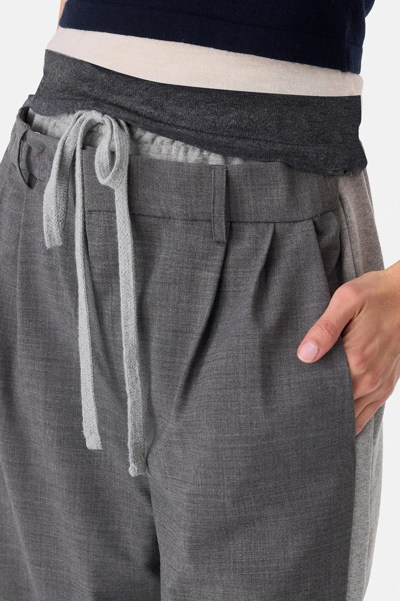 Wool Combo Sweatpants sold by Monse product image thumbnail 5