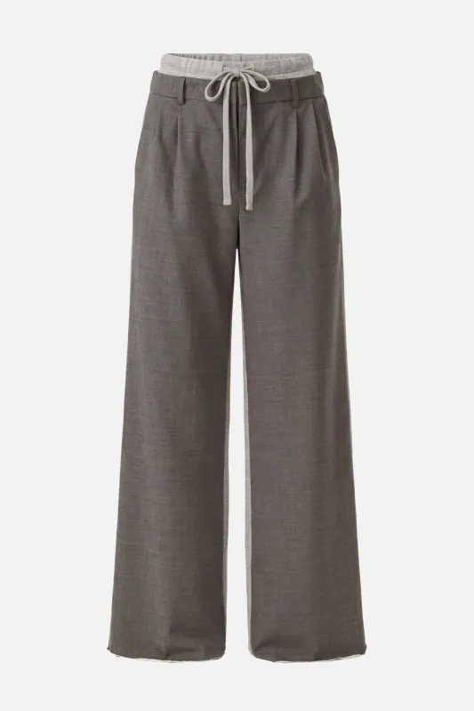 Wool Combo Sweatpants made by Monse