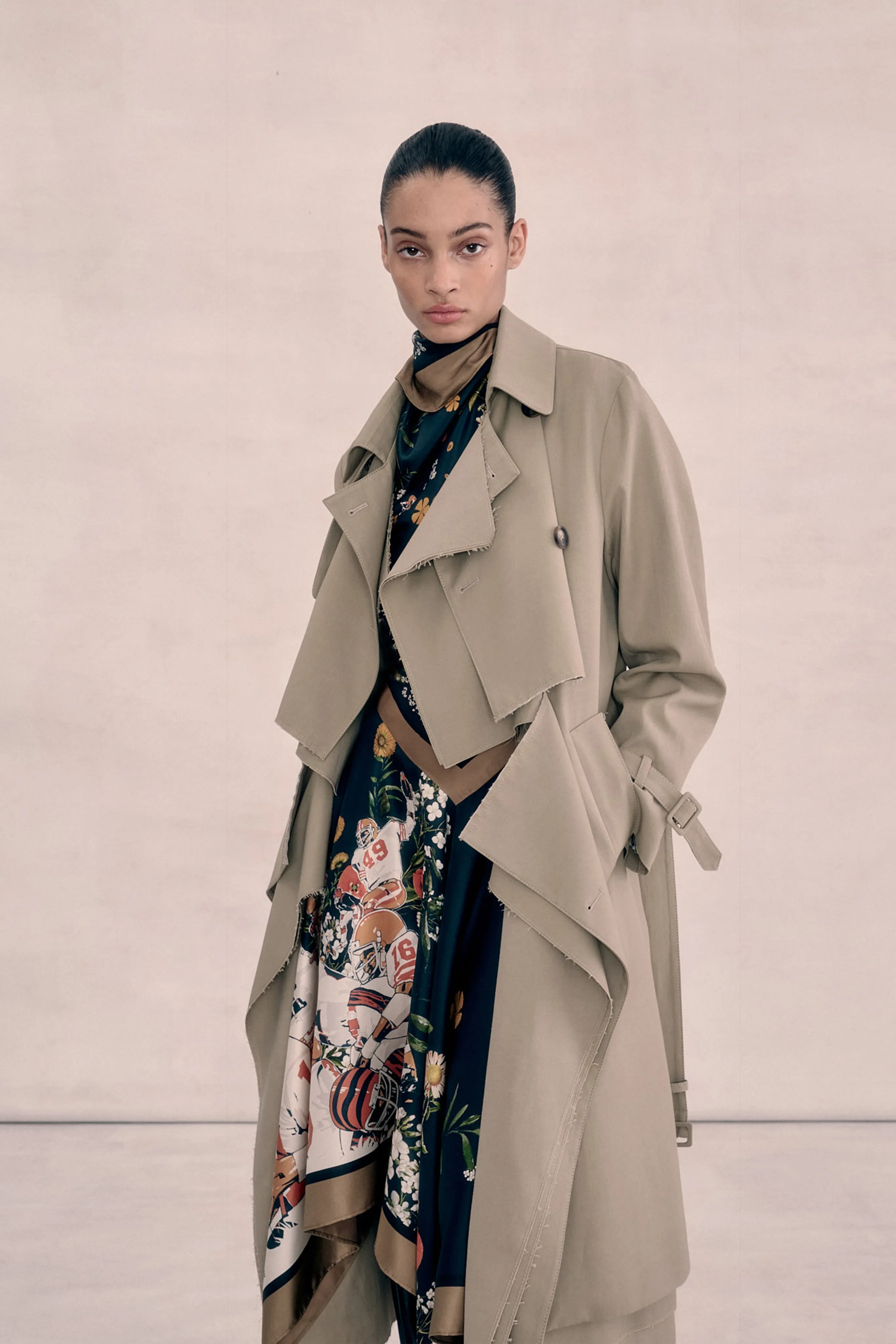 Layering Trench Coat sold by Monse product image thumbnail 2