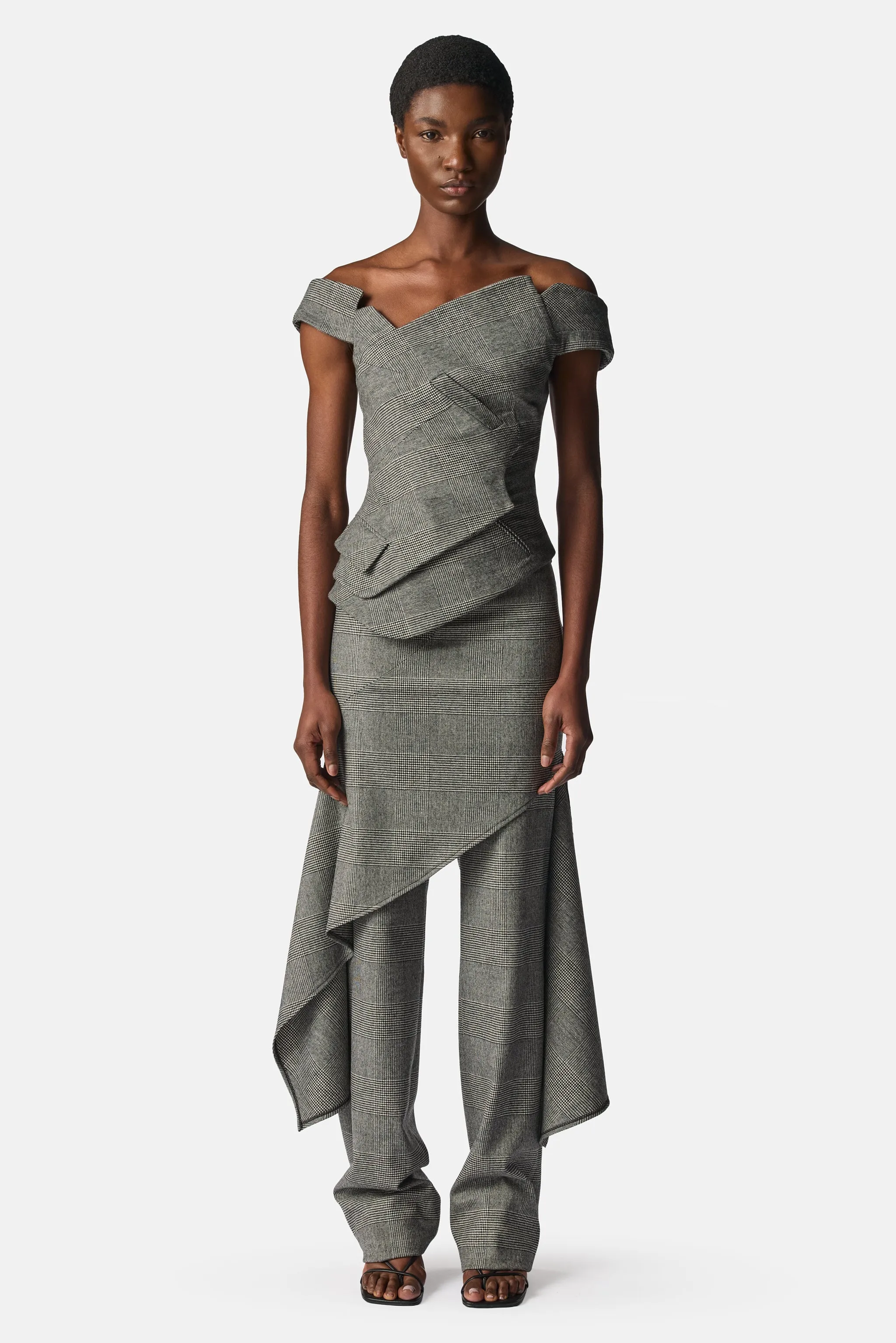Deconstructed Tailored Skirt Trousers sold by Monse product image thumbnail 2