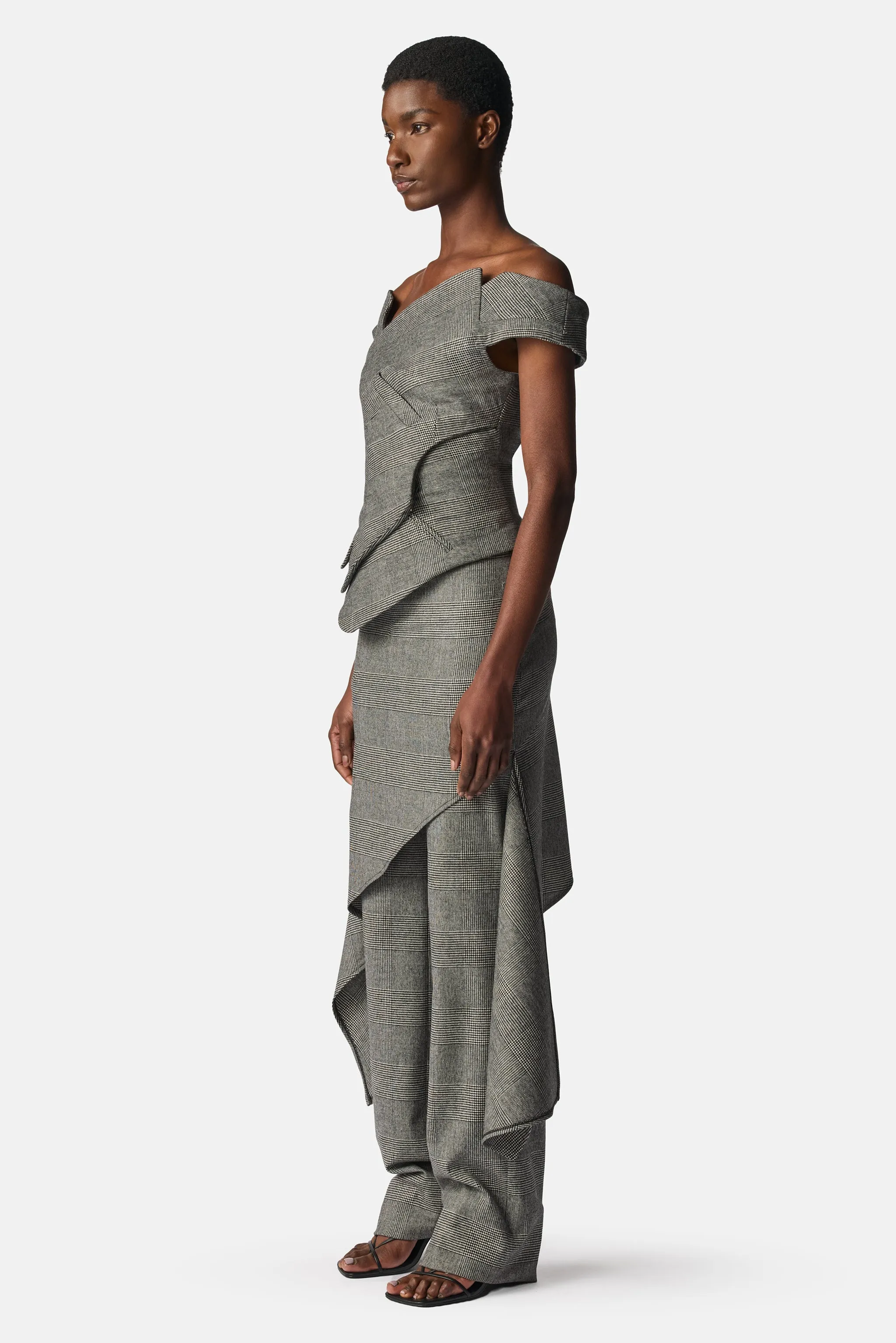 Deconstructed Tailored Skirt Trousers sold by Monse product image thumbnail 3