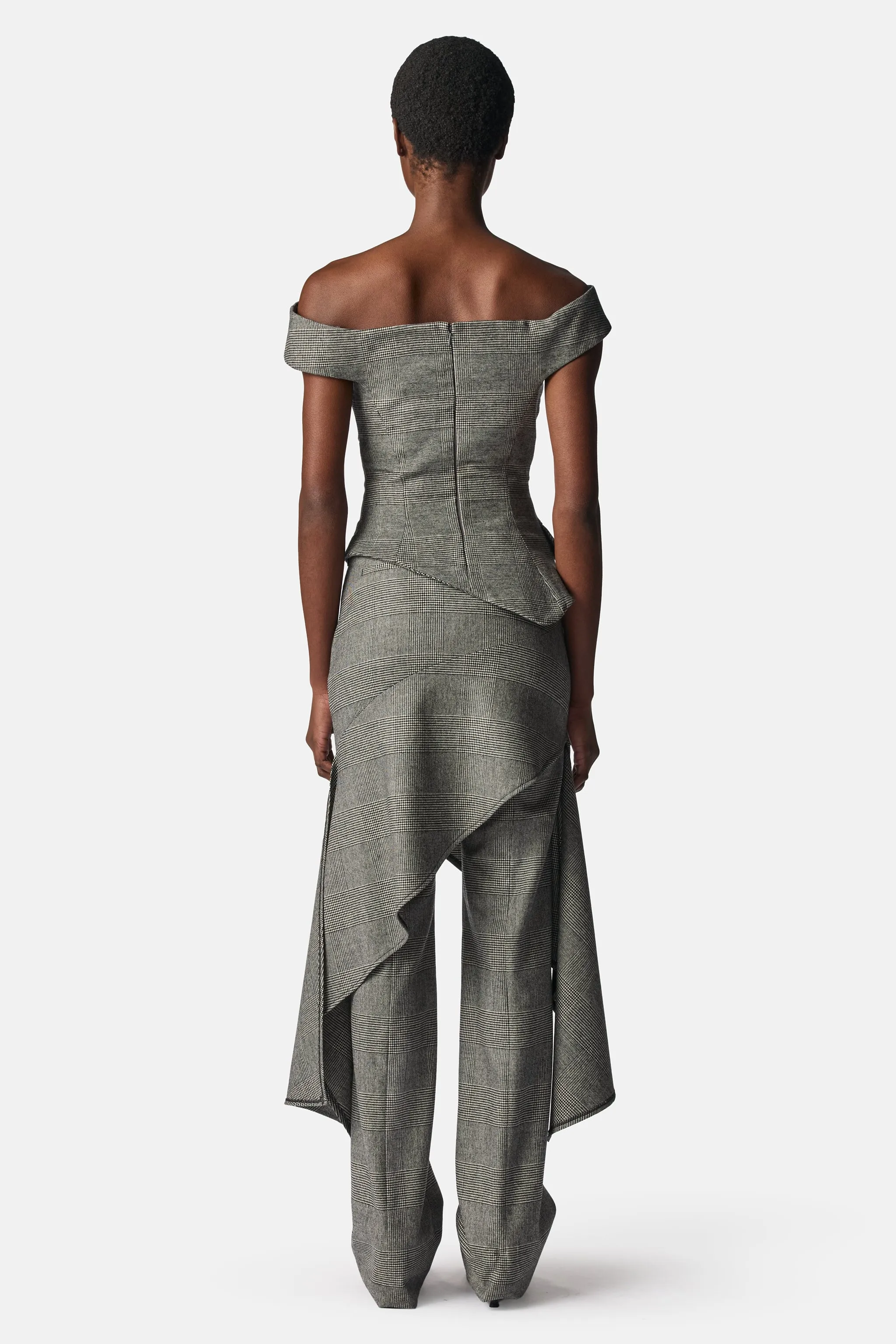 Deconstructed Tailored Skirt Trousers sold by Monse product image thumbnail 4