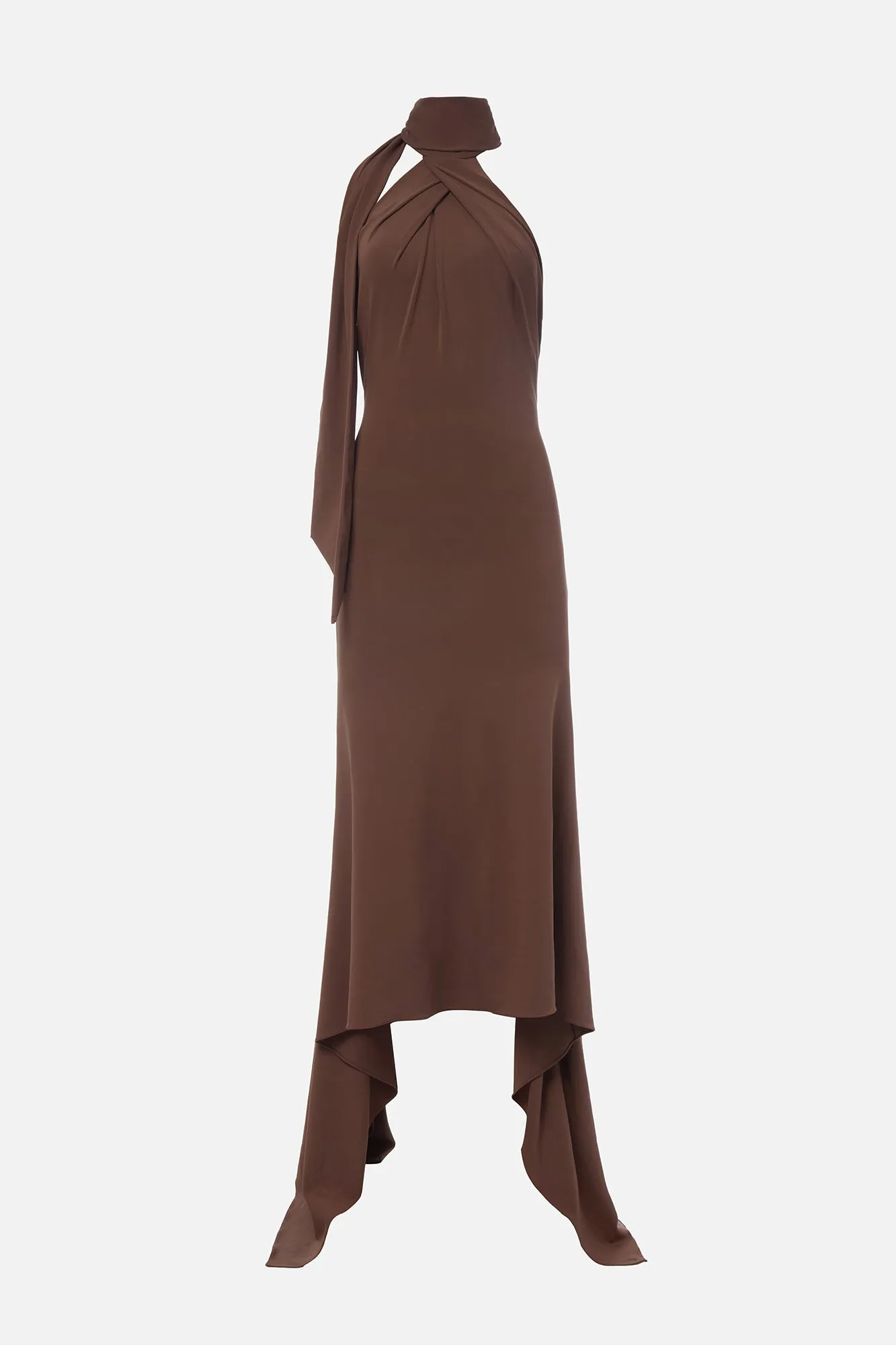 Twist Front Roll Neck Dress sold by Monse