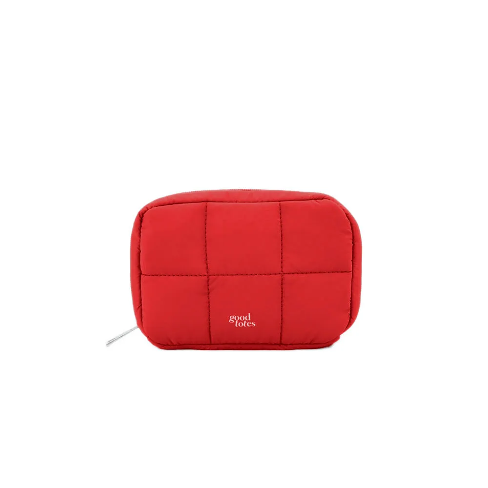 Regular Bread Puffer Pouch (Cherry) sold by Good Totes