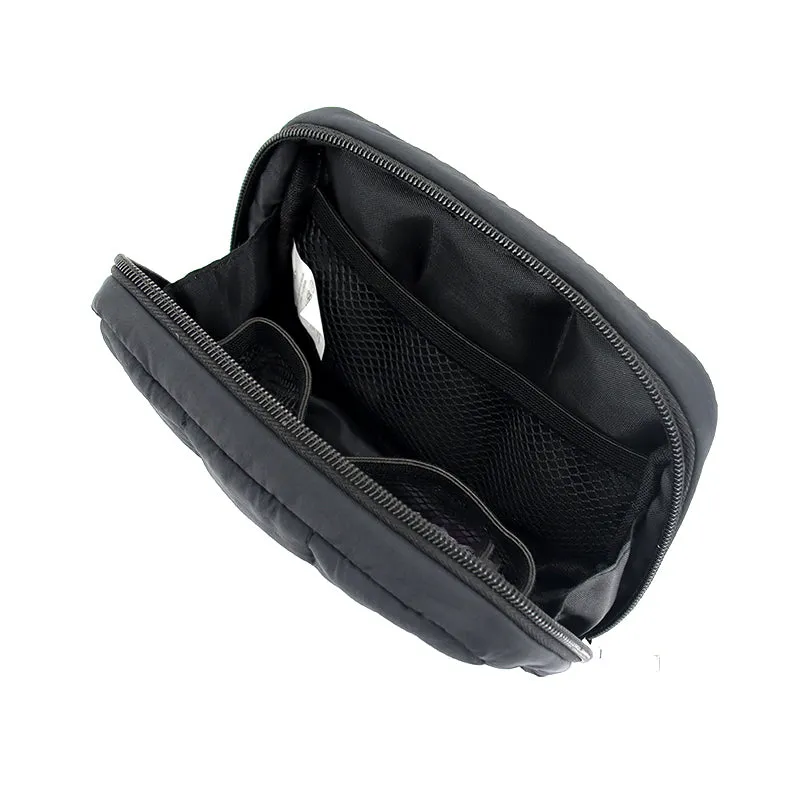 Regular Bread Puffer Pouch (Charcoal) sold by Good Totes product image thumbnail 2