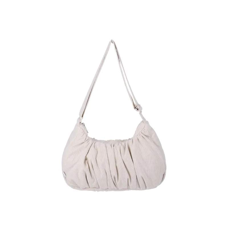 Small Croissant Sling (Corduroy Cream) sold by Good Totes