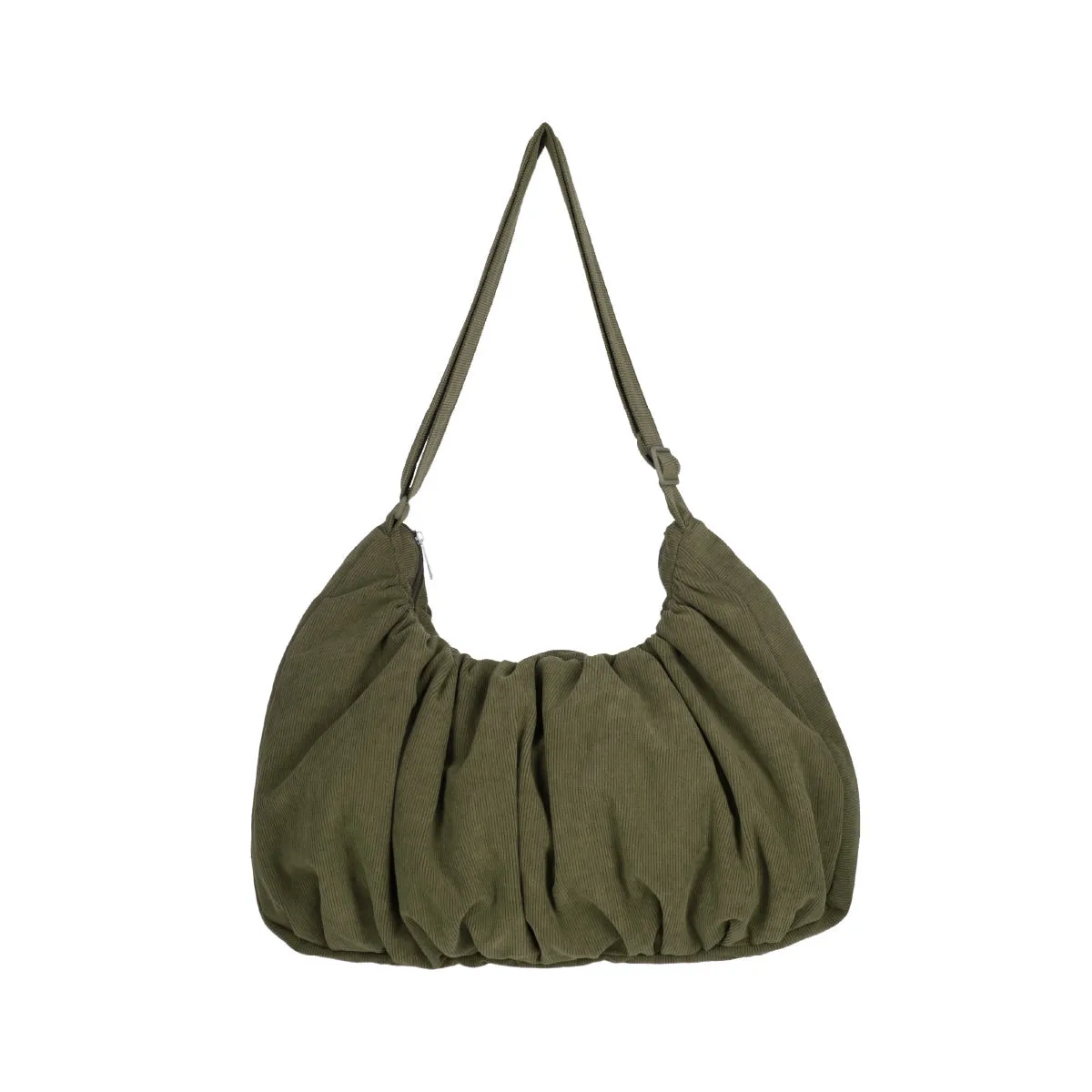 Large Croissant Sling (Corduroy Olive) sold by Good Totes