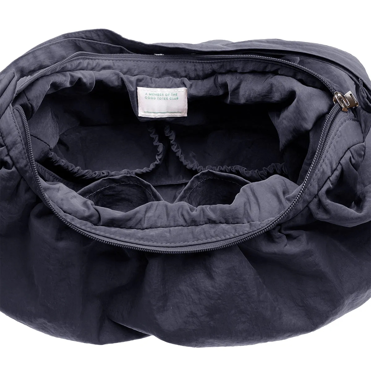 Large Croissant Sling (Glazed Charcoal) sold by Good Totes product image thumbnail 2