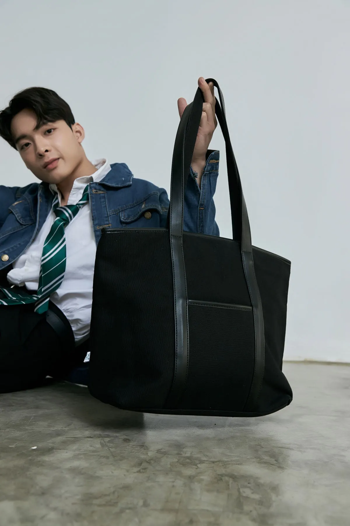 Workhorse Laptop Tote (Black) sold by Good Totes product image thumbnail 3