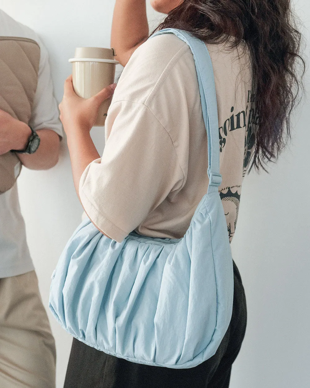 Small Croissant Sling (Blueberry) sold by Good Totes product image thumbnail 2