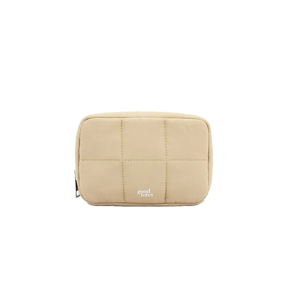 Regular Bread Puffer Pouch (Oat Milk) sold by Good Totes