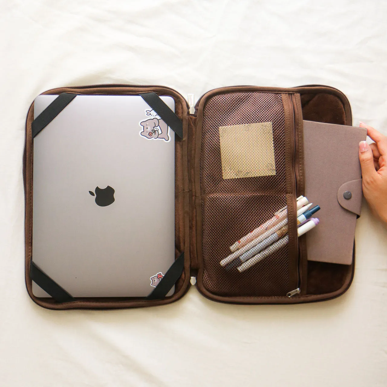 Pillow Laptop Sleeve (Sesame) sold by Good Totes product image thumbnail 3