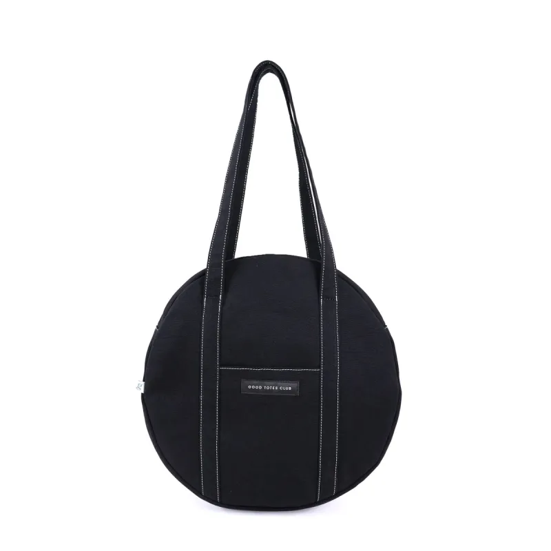 Good Times Circle Tote (Contrast) sold by Good Totes