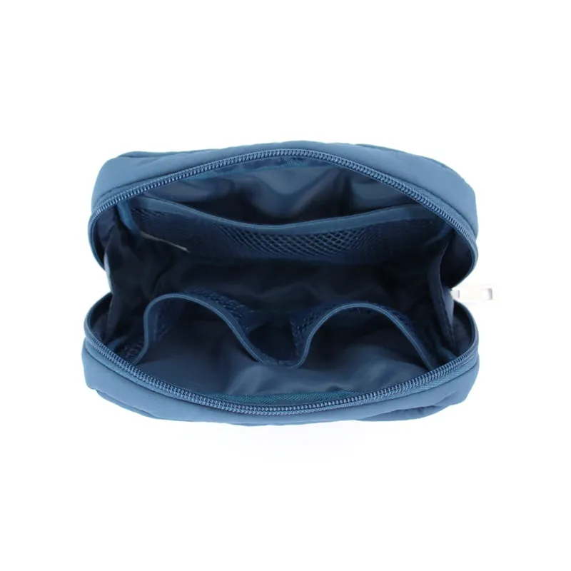Regular Bread Puffer Pouch (Stone Blue) sold by Good Totes product image thumbnail 2