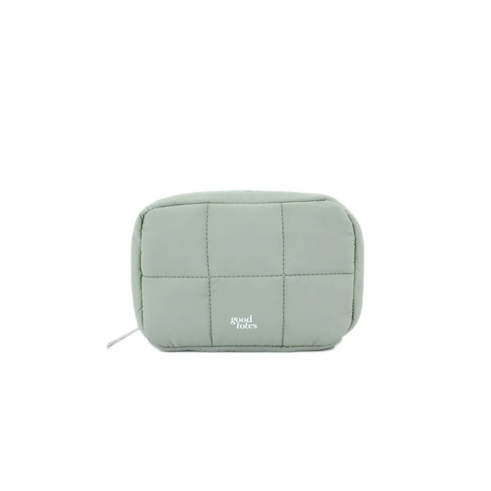 Regular Bread Puffer Pouch (Sage) sold by Good Totes