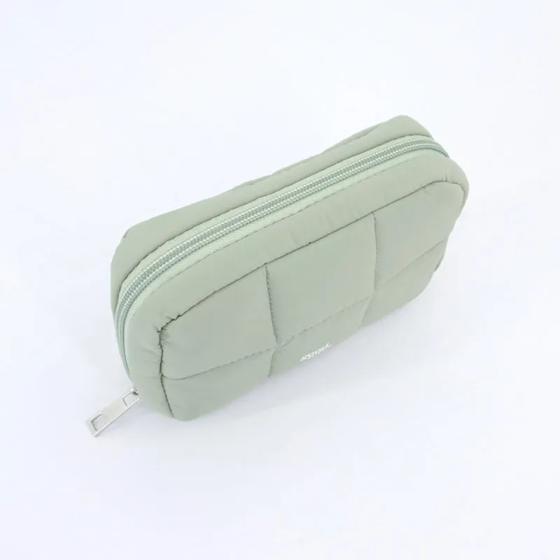 Regular Bread Puffer Pouch (Sage) sold by Good Totes product image thumbnail 4