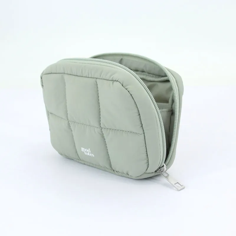 Regular Bread Puffer Pouch (Sage) sold by Good Totes product image thumbnail 3