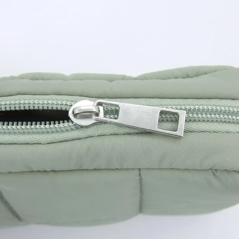 Regular Bread Puffer Pouch (Sage) sold by Good Totes product image thumbnail 5
