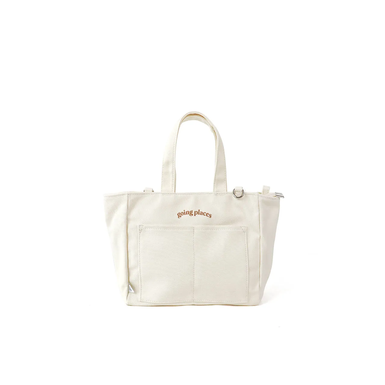 Mini Going Places Tote (Cream) sold by Good Totes