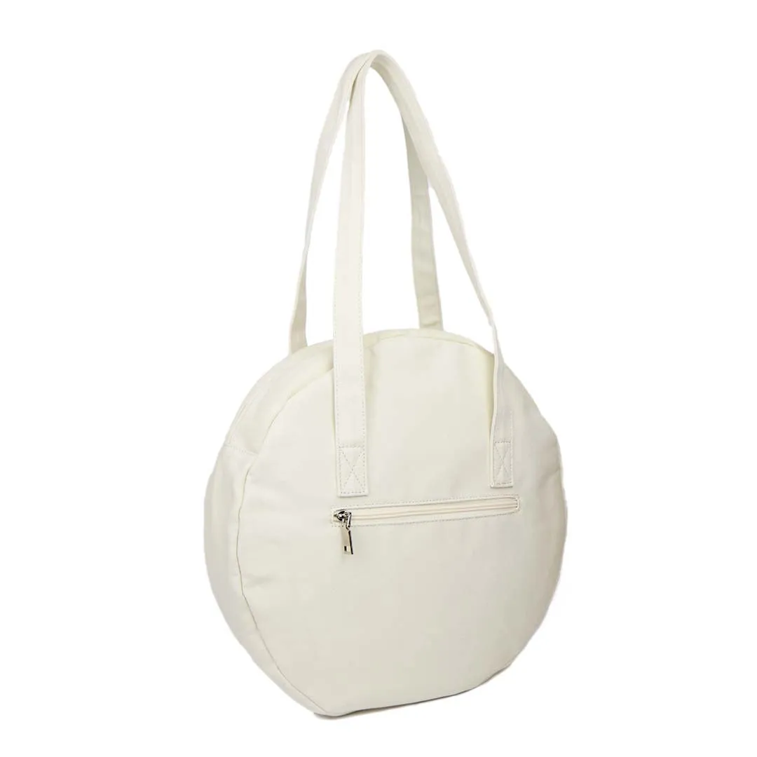 Good Times Circle Tote (Cream) sold by Good Totes product image thumbnail 4