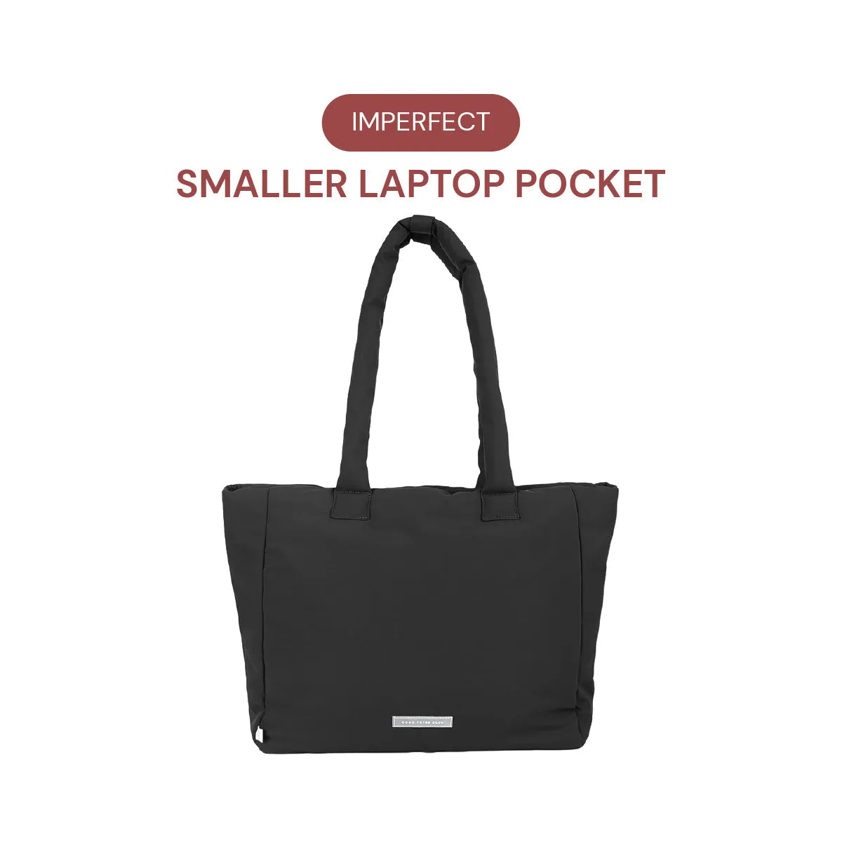 Go-Getter Laptop Tote (Nylon Black) sold by Good Totes product image thumbnail 2