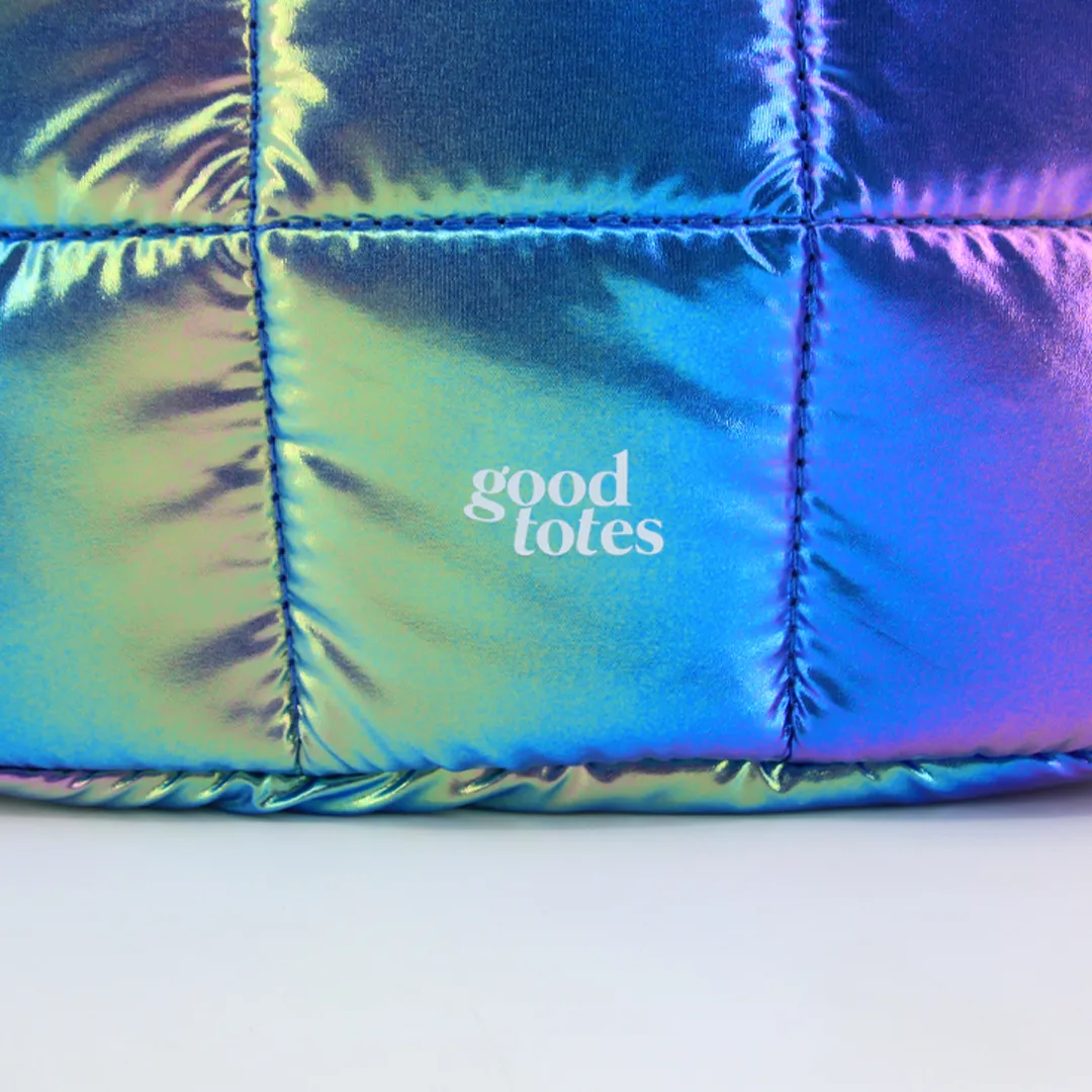 Jumbo Bread Puffer Pouch (Euphoria) sold by Good Totes product image thumbnail 4