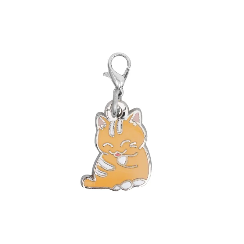 Bag Charm (Orange Cat) sold by Good Totes