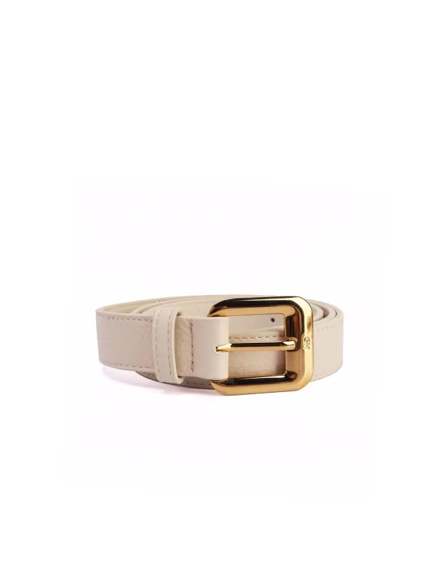 Whisper Belt (Pebbled Cream) made by Good Totes