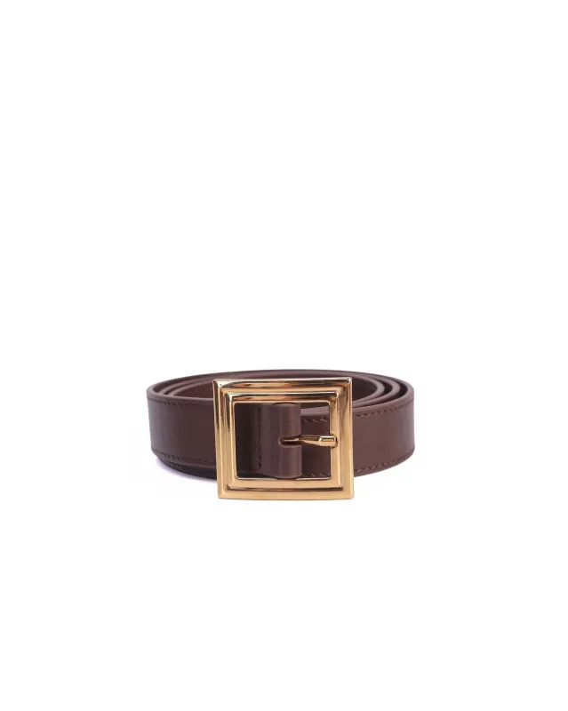 Plaza Belt (Waxed Espresso) made by Good Totes