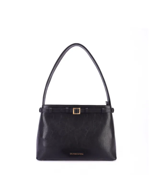 Plaza Bag (Waxed Black) made by Good Totes