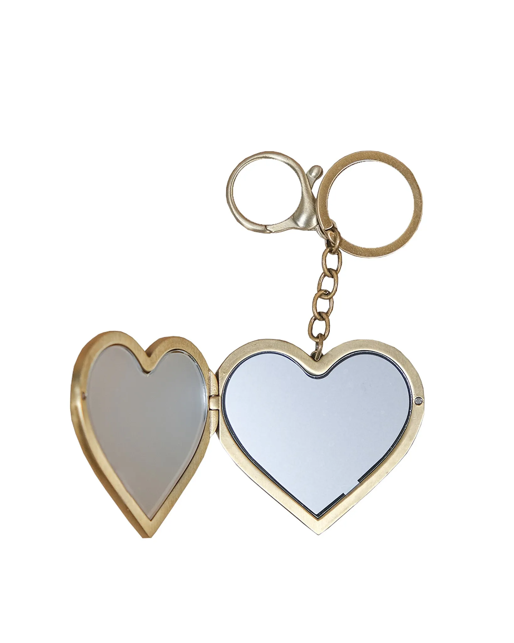 Pocket Mirror Bag Charm (Gold) sold by Good Totes product image thumbnail 3