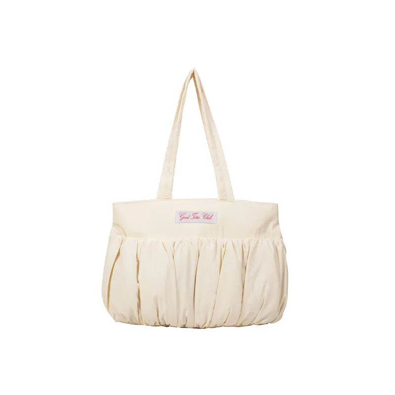 Large Soufflé Tote (Cream) sold by Good Totes