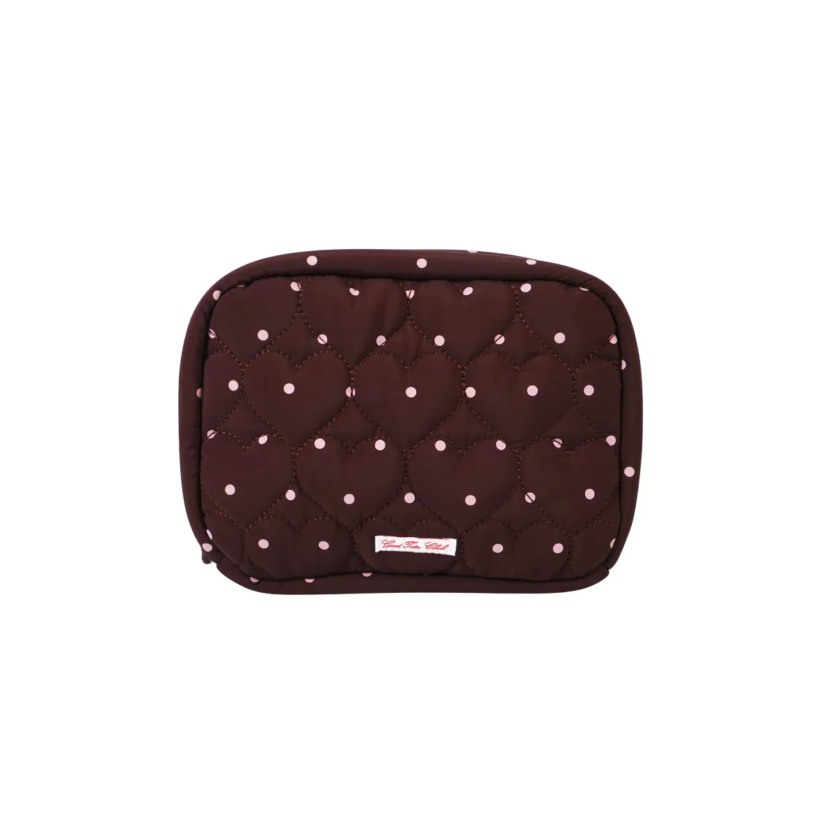 Jumbo Bread Puffer Pouch (Chocolate Heart) sold by Good Totes product image thumbnail 2