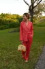 Quilted Cosmetic Train Case - Morning Bloom sold by Darling Loungewear