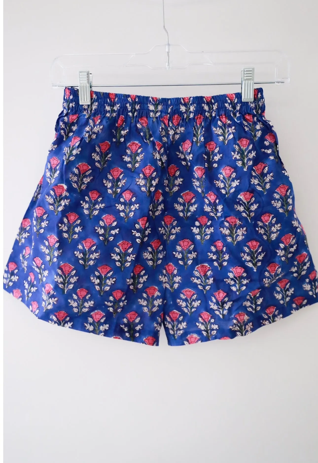 Boxer Shorts - Navy and Pink Floral sold by Darling Loungewear