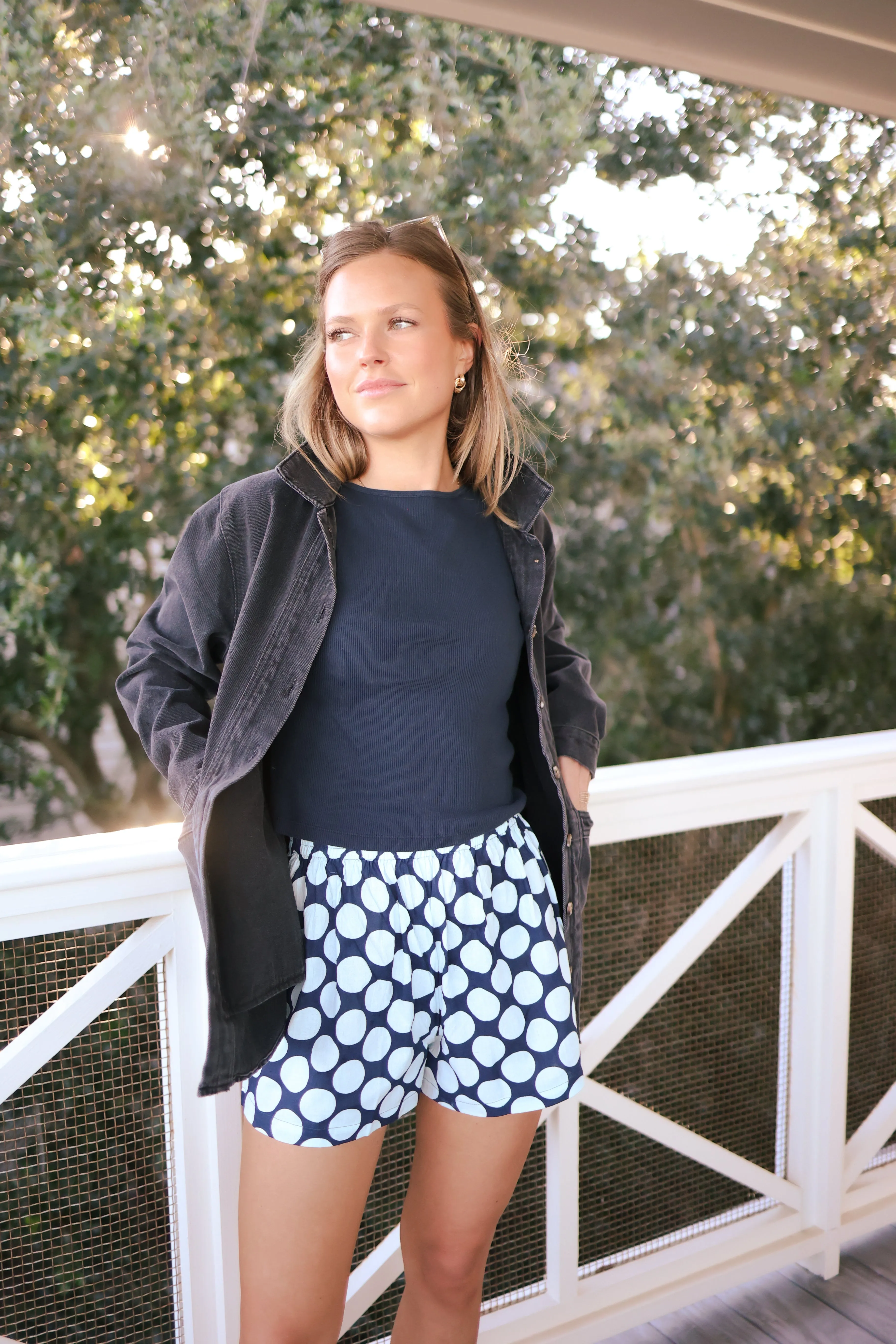 Boxer Shorts - Big Blue Polka Dots sold by Darling Loungewear product image thumbnail 5