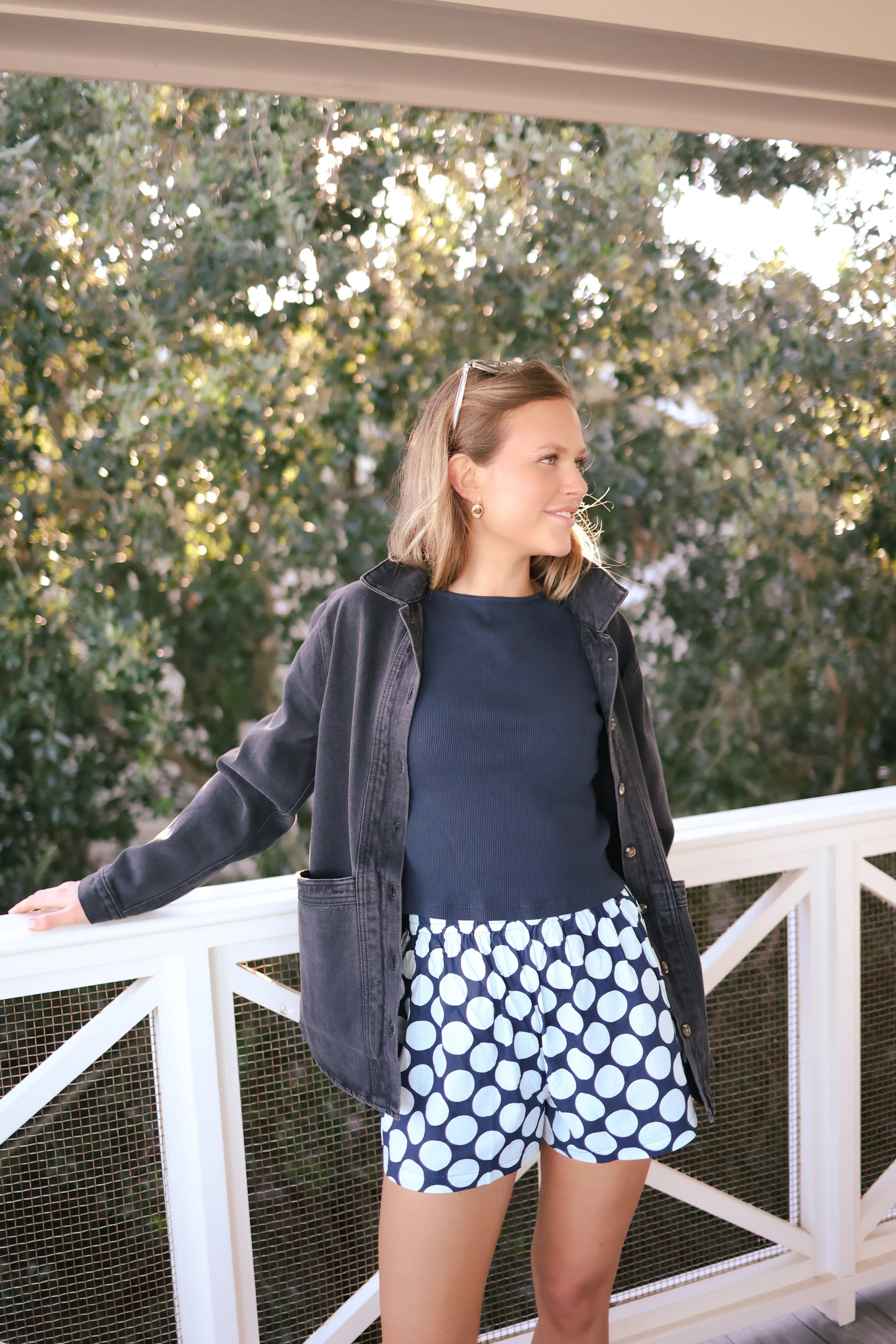 Boxer Shorts - Big Blue Polka Dots sold by Darling Loungewear product image thumbnail 2