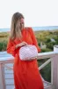 Quilted Cosmetic Bag - Pink Stars sold by Darling Loungewear