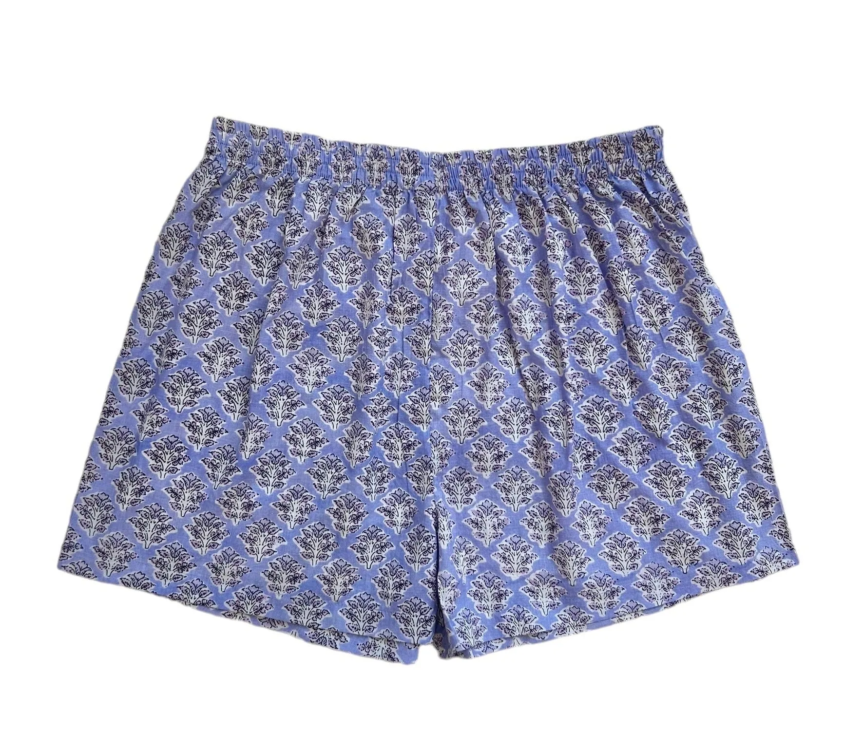 Boxer Shorts - Periwinkle Blossoms sold by Darling Loungewear product image thumbnail 3
