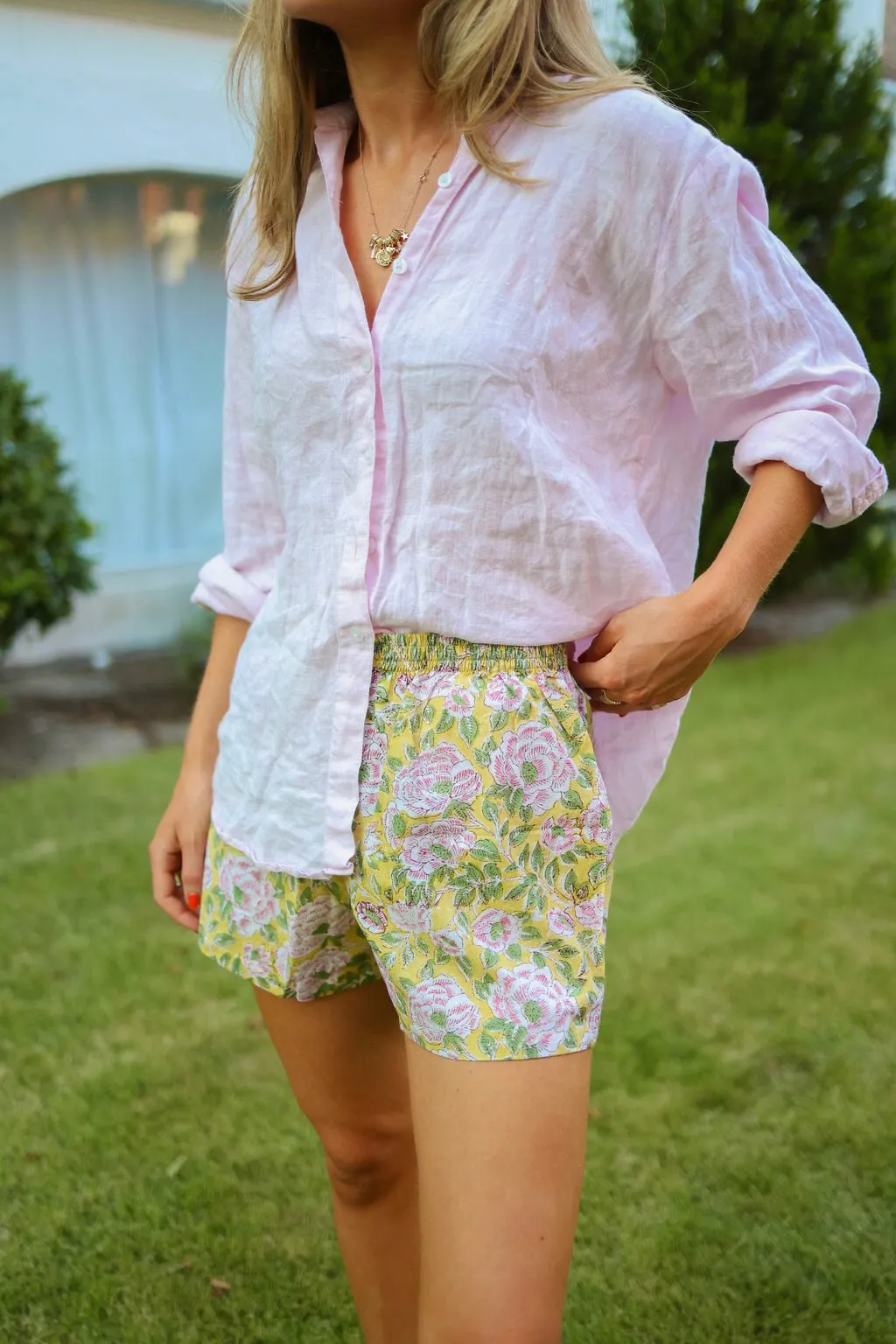 Boxer Shorts - Kiwi Floral sold by Darling Loungewear product image thumbnail 2