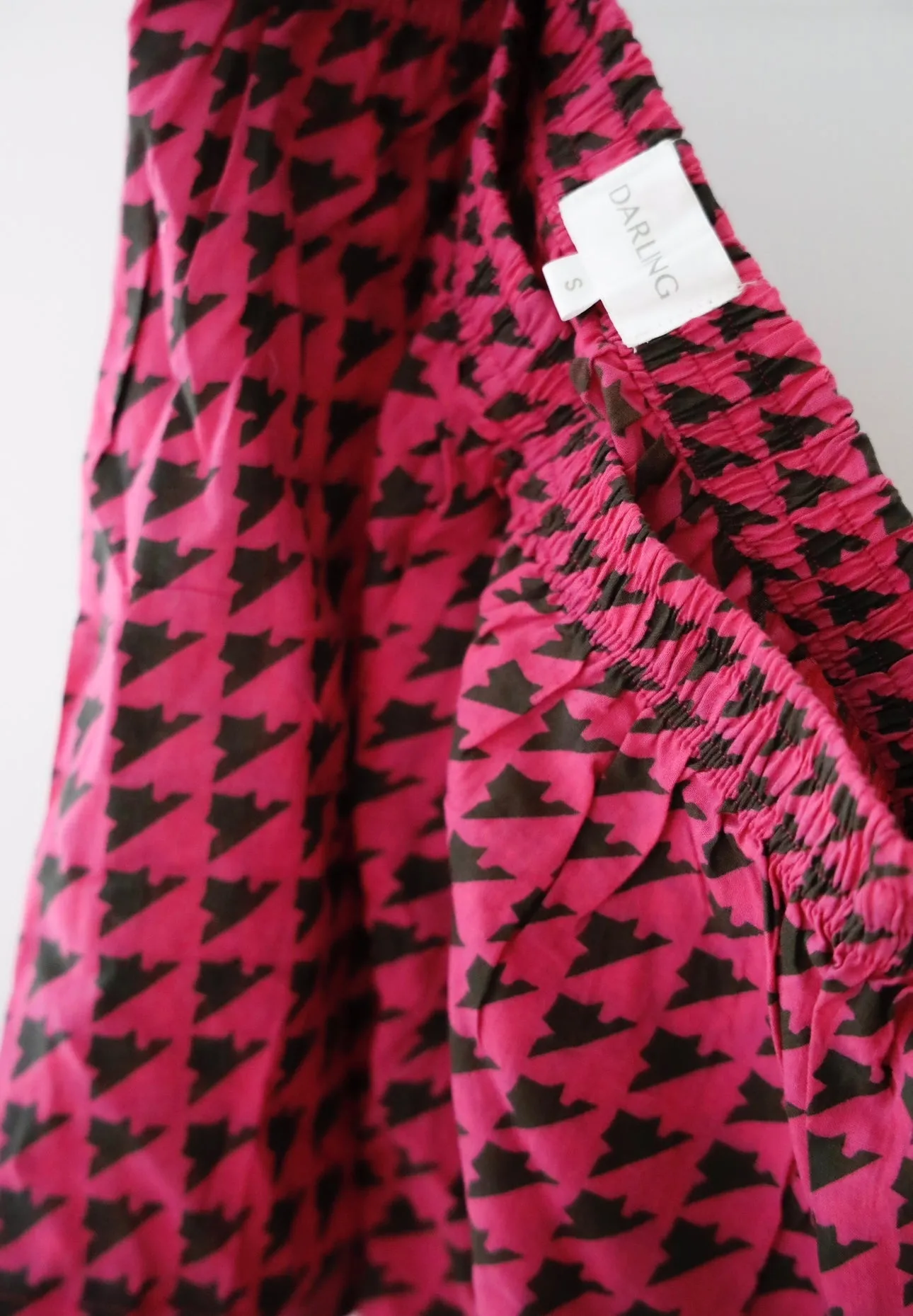 Boxer Shorts - Magenta Houndstooth sold by Darling Loungewear product image thumbnail 4