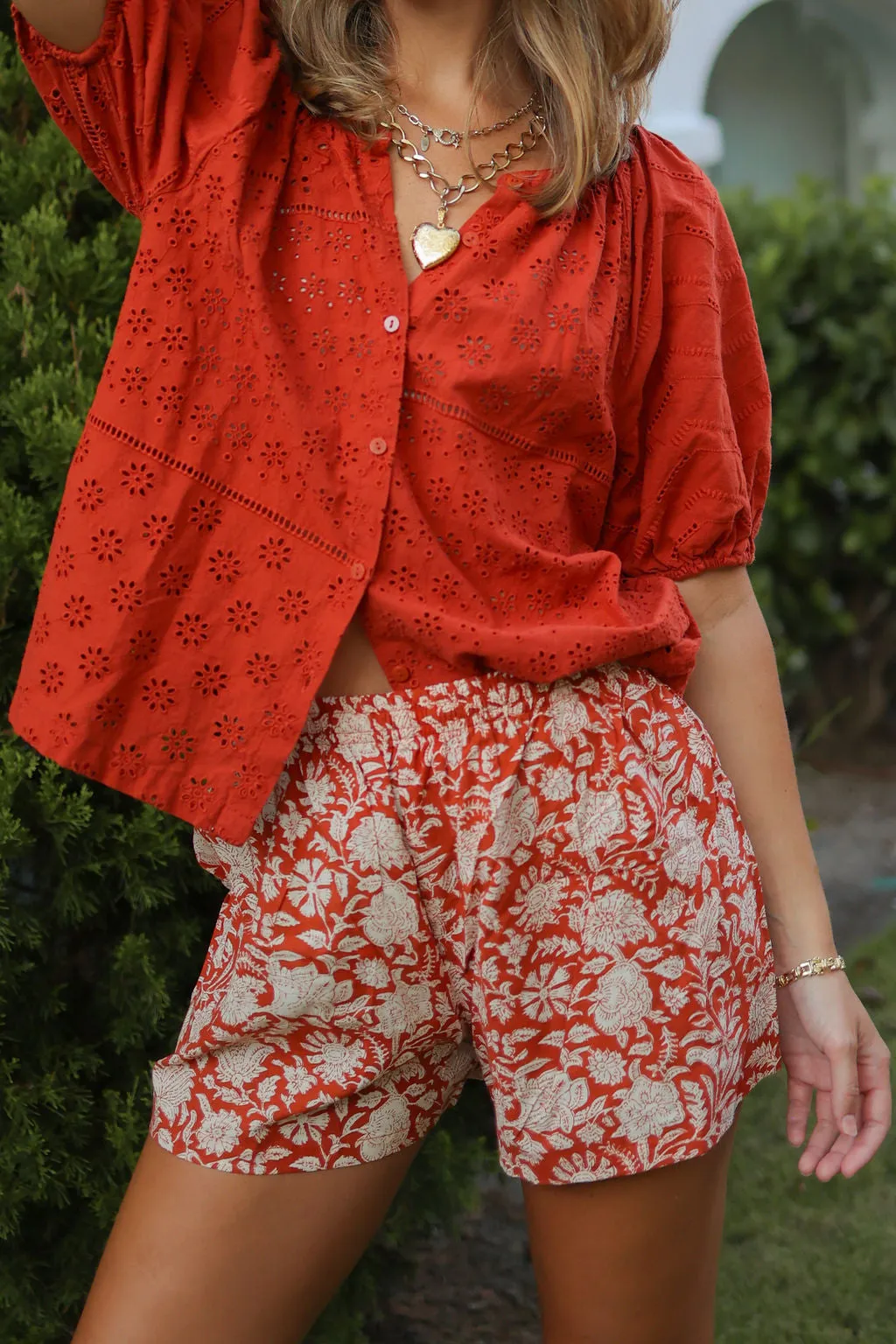 Boxer Shorts - Fall Floral sold by Darling Loungewear