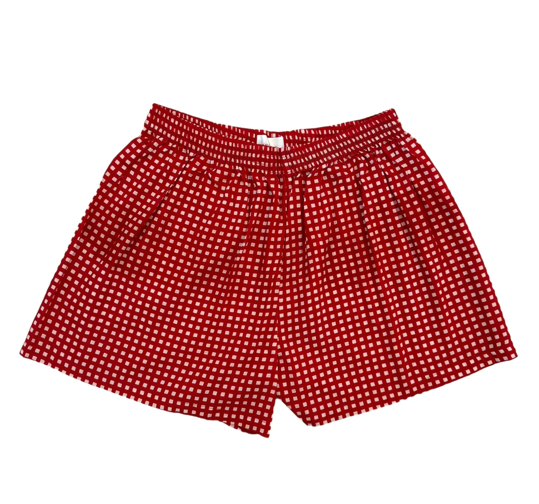 Boxer Shorts - Red Gingham sold by Darling Loungewear product image thumbnail 4