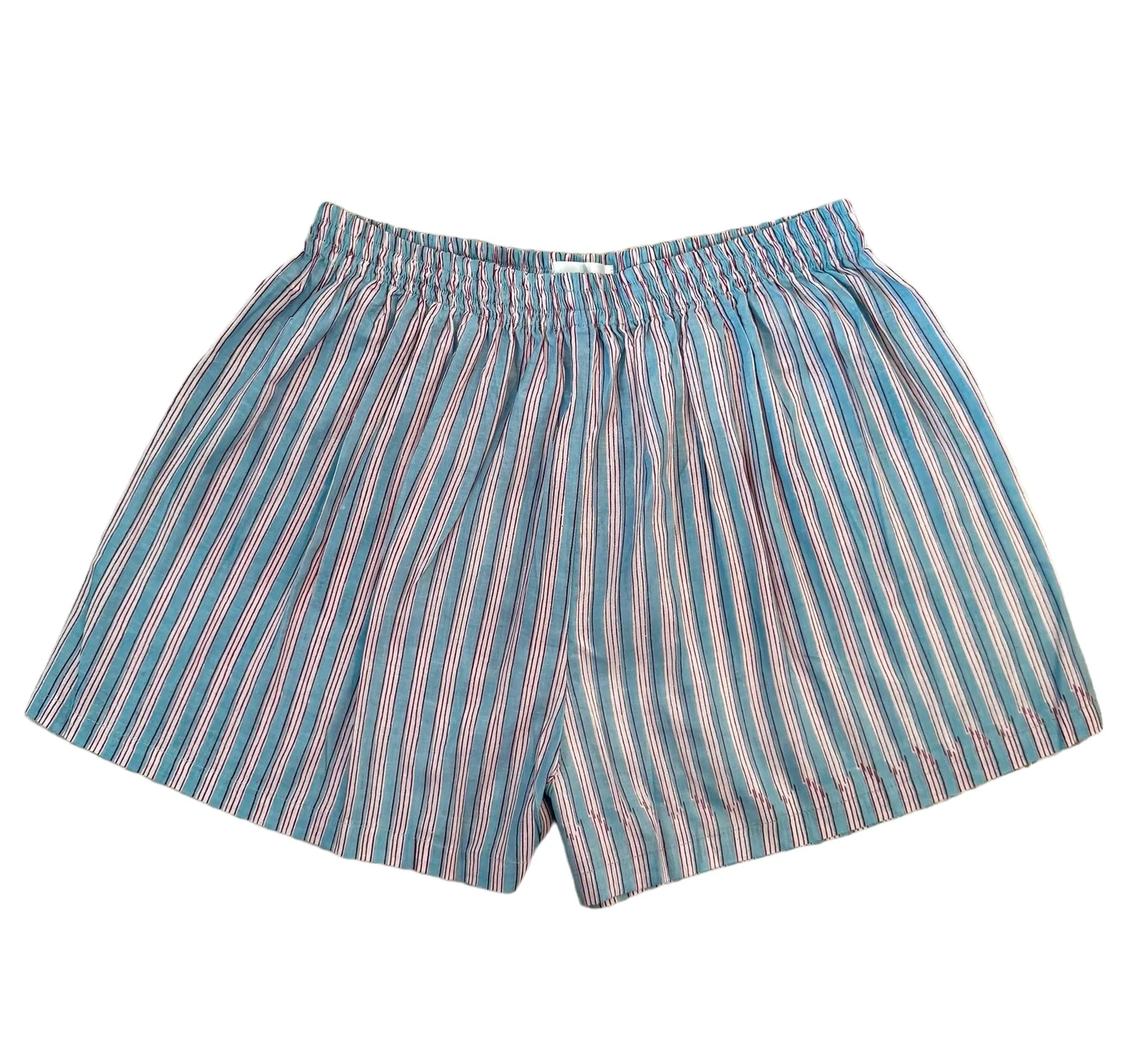 Boxer Shorts - Blue and Red Striped sold by Darling Loungewear product image thumbnail 5