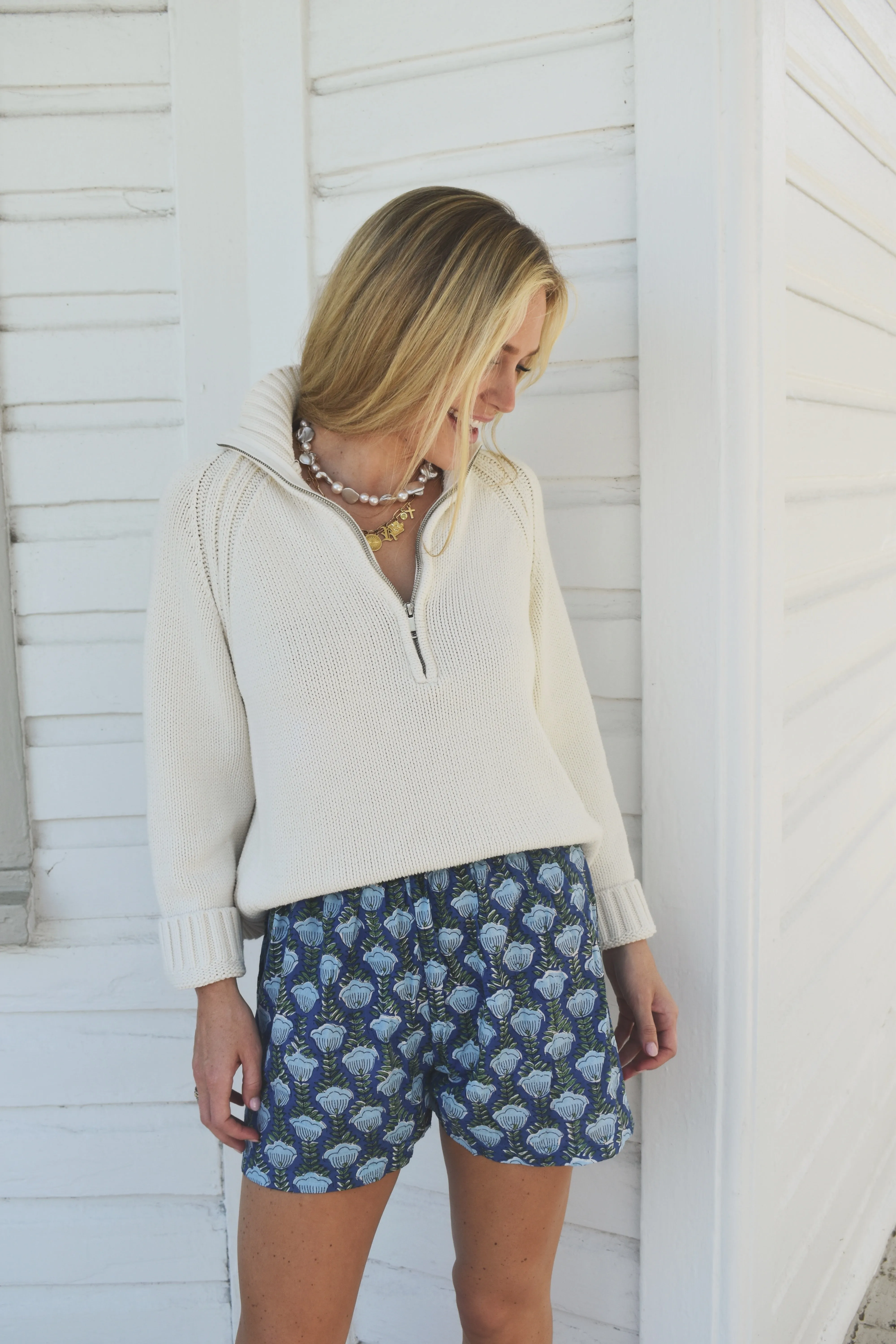 Boxer Shorts - Blue Tulip sold by Darling Loungewear