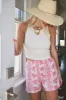 Boxer Shorts - Pink English Rose sold by Darling Loungewear